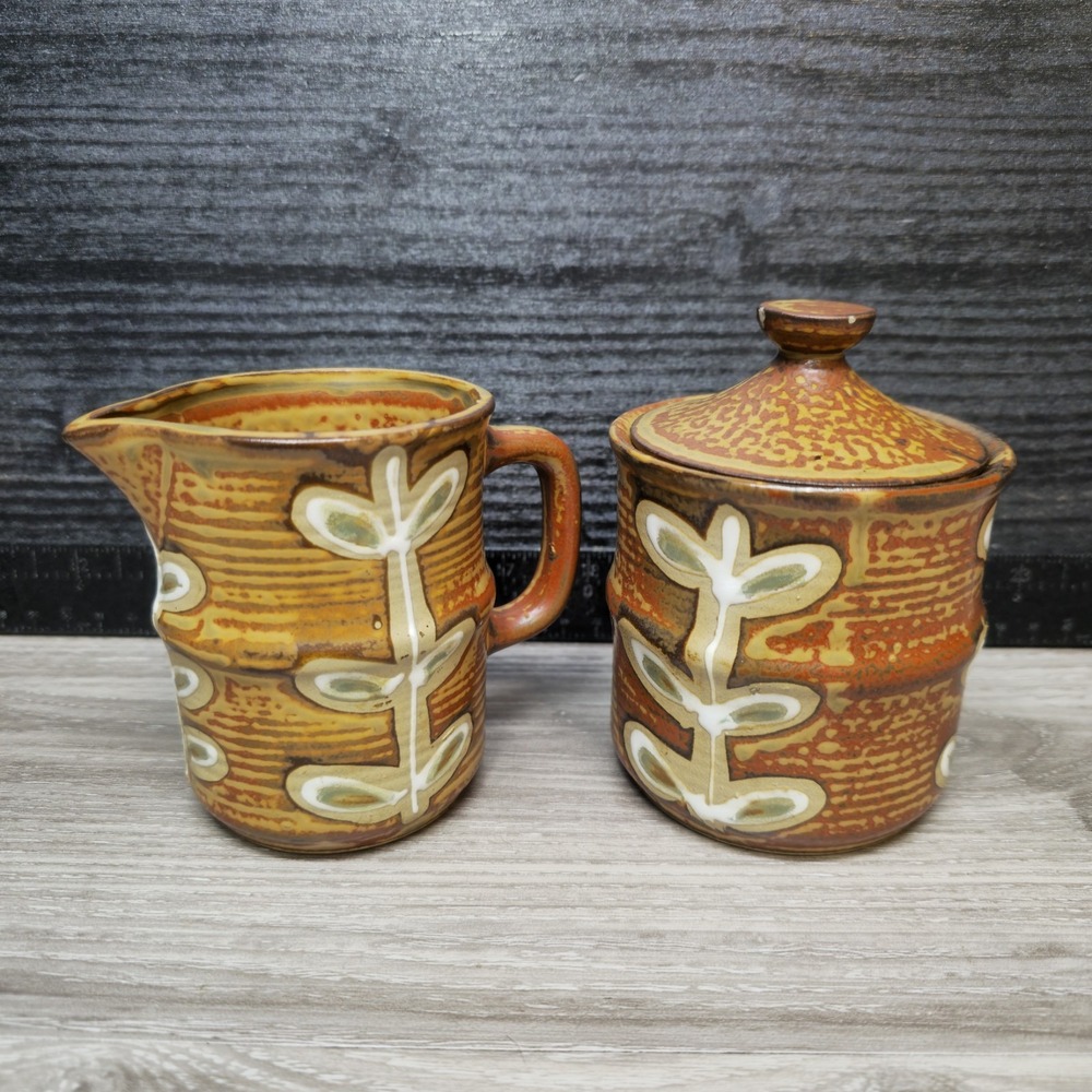Vinatge MCM JAPANESE TEA CANISTER AND MUG ABSOLUTELY STUNNING!